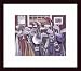 Clubhouse, Art Poster by Dwight Baird, with Wood Frame, poster size: 14 x 11