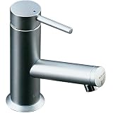 LIXIL(リクシル) INAX 洗面器・手洗器用 台付 シングルレバー単水栓 eモダン 呼び径13mm 吐水口長さ105mm LF-E02/SE