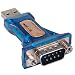 USB to RS232 (9-pin) Adapter (Transparent Blue)