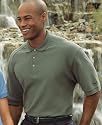 Nike Golf Pique Knit Sport Shirt (193581) Small Clay Green