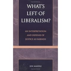What's Life of Liberalism?: An Interpretation and Defense of Justice As Fairness