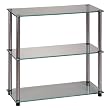 Classic Glass Shelving Unit