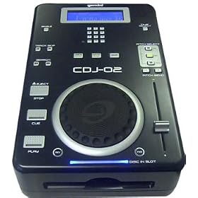 Gemini CDJ-02 Professional Front Loading CD player
