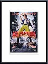Ace Ventura: When Nature Calls, Art Poster by Unknown Artist, with Metal Frame, poster size: 11" x 17"