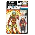 G.I. JOE Hasbro 25th Anniversary 3 3/4" 2007 Comic-Con Exclusive Action Figure Leopard Print Destro [Silver Head]