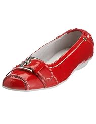 Timezone VIRGINIA NAPLACK S900 Damen Ballerinas, TRUE RED