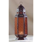 TALL MOROCCAN STYLE CANDLE LANTERN by ACG