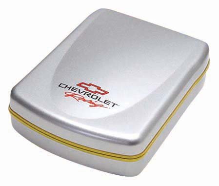 Chevy Racing Metal 22 Disc CD/DVD Case