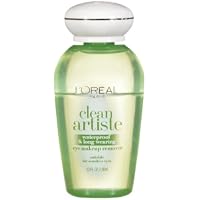 L'Oreal Paris Clean Artiste Eye Makeup Remover, Waterproof/Long Wearing, 4-Fluid Ounce
