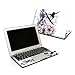 Aerial Design Protector Skin Decal Sticker for Apple MacBook Pro 15 inch (SEPARATE TRACKPAD button, released in Jan 2006)