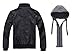 Wantdo Men's Fashion Faux Jackets Pu Leather Jackets