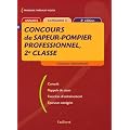 Concours de sapeur-pompier professionnel, 2e classe : Annales cat�gorie C