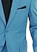 Presidential Giorgio Napoli Men's Two Button Suit Sky Blue