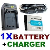 Travel Charger Set (AC Wall Plug + Car Adapater) + Replacement NP-BD1 / NP- ....