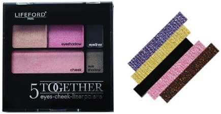 Cosmetics Lifeford 5 together Eye-Cheek-Liner Palette TE01 Brilliant