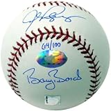 Barry Bonds & Alex Rodriguez Autographed MLB Baseball
