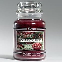 Cranberry Chutney - 22 Oz Large Jar Yankee Candle