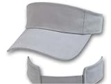 Blank Grey Adjustable Visor