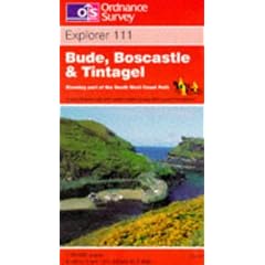 Bude, Boscastle and Tintagel (Explorer Maps)