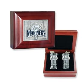 MLB Mariners Flared Team Shooters Collector Box