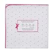 SwaddleDesigns Ultimate Receiving Blanket - Fuchsia Little Hearts