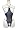 image Exposed by Magic Silk Wavy Line Mesh Queen Cupless Teddy. One Size Queen, Black