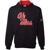 NCAA Mississippi Rebels Navy Blue Classic Twill Hoody Sweatshirt