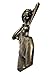 Bronzed Nude Female Wall Plaque