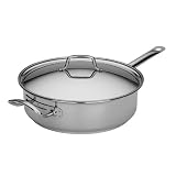 Review MIU France 95034 / MIU Stainless 5-Quart Saute Pan with Lid