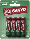 Sanyo Ac4Aa Alkaline Batteries Blister Packs (Aa 4Pk)