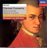 Mozart: Clarinet Concerto; Oboe Concerto; Bassoon Concerto /The Cleveland Orchestra · Dohnányi