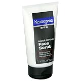 Neutrogena Men Razor Defense Face Scrub, 4.2 fl oz (123 ml)