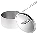All-Clad 7100-7 Master Chef 2 MC2 Stainless Steel Tri-Ply Bonded Cookware Set, 8-Piece, Silver
