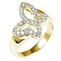 Golden Butterfly Ring