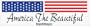 America the Beautiful - Refrigerator Magnets 7x2 in