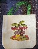 Walking With Jesus Canvas Tote Bags