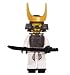 Samurai (White) - miniBIGS Custom Ninjago Minifigure