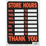 Plastic Sign