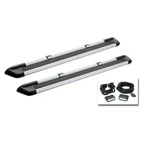 Westin 27-6140 Sure-Grip Running Boards - Clear Anodized, for the 2001 GMC Yukon XL C/K 2500