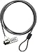 Electronics : Targus Defcon CL - Security cable lock - metallic grey Pack of 25