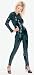 Vinyl Zipper Back Catsuit