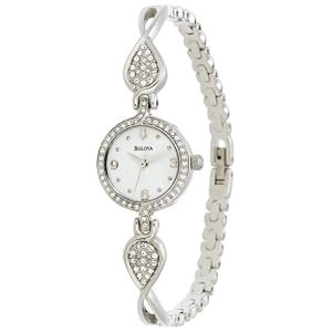 Bulova Ladies 96L103 Crystal Watch
