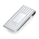 Personalized Elegance: Surgical Stainless Steel Brushed Finish Money Clip