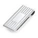 Apparel : Personalized Elegance: Surgical Stainless Steel Brushed Finish Money Clip