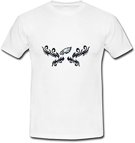 FunnYOU Retro Custom NFL Philadelphia Eagles Men's Contrast T-shirt