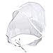 La Mart Rain Bonnet With Full Cut Visor & Netting - Available in Black or White