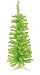 3' Pre-Lit Chartreuse Green Artificial Pencil Christmas Tree - Green Lights