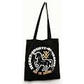 Secret Society Of Vegans "Unicorn" Black Tote bag