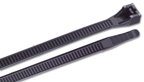 Gardner Bender 46-424UVB 24-Inch Ultraviolet Black Heavy Duty Cable Ties, 50-Pack On Sale