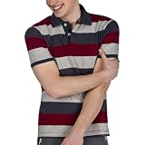 Mossimo Sueded Thick-Striped Jersey Polo